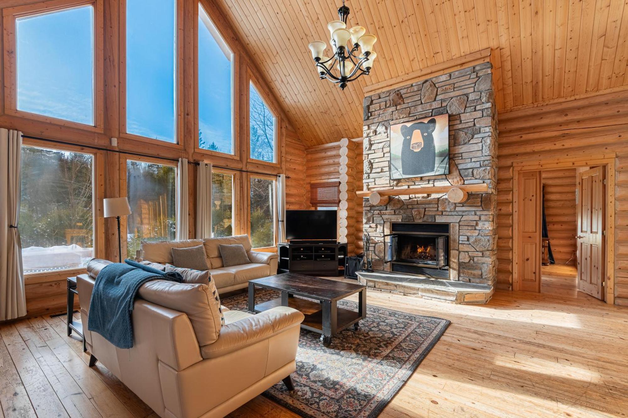 Fiddler Lake Resort Chalet 4 Cerf Mille-Isles Eksteriør billede