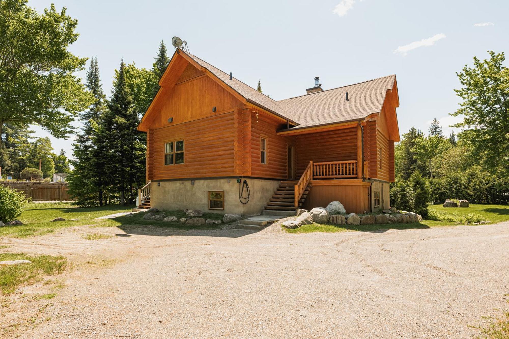 Fiddler Lake Resort Chalet 4 Cerf Mille-Isles Eksteriør billede