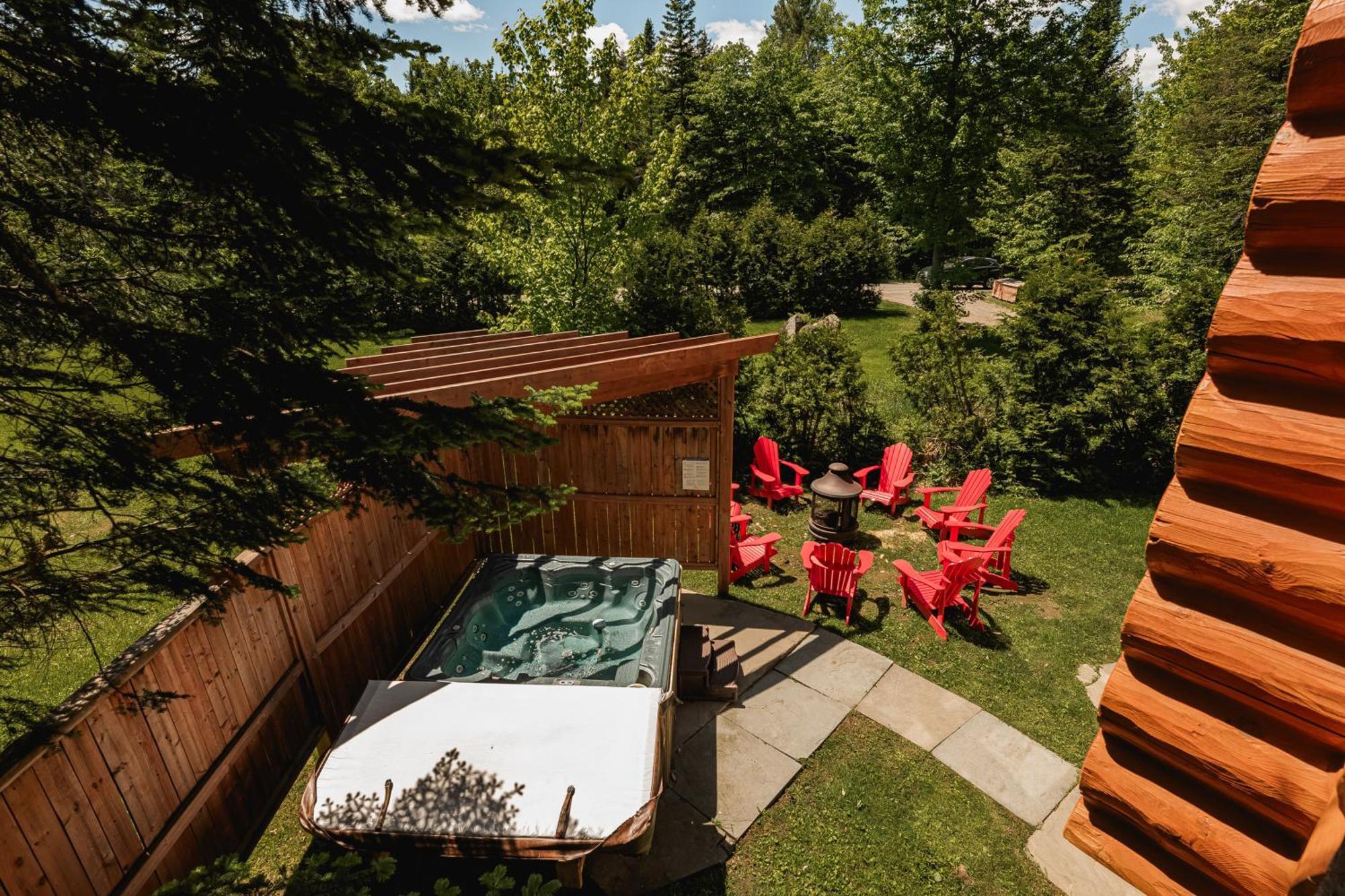 Fiddler Lake Resort Chalet 4 Cerf Mille-Isles Eksteriør billede