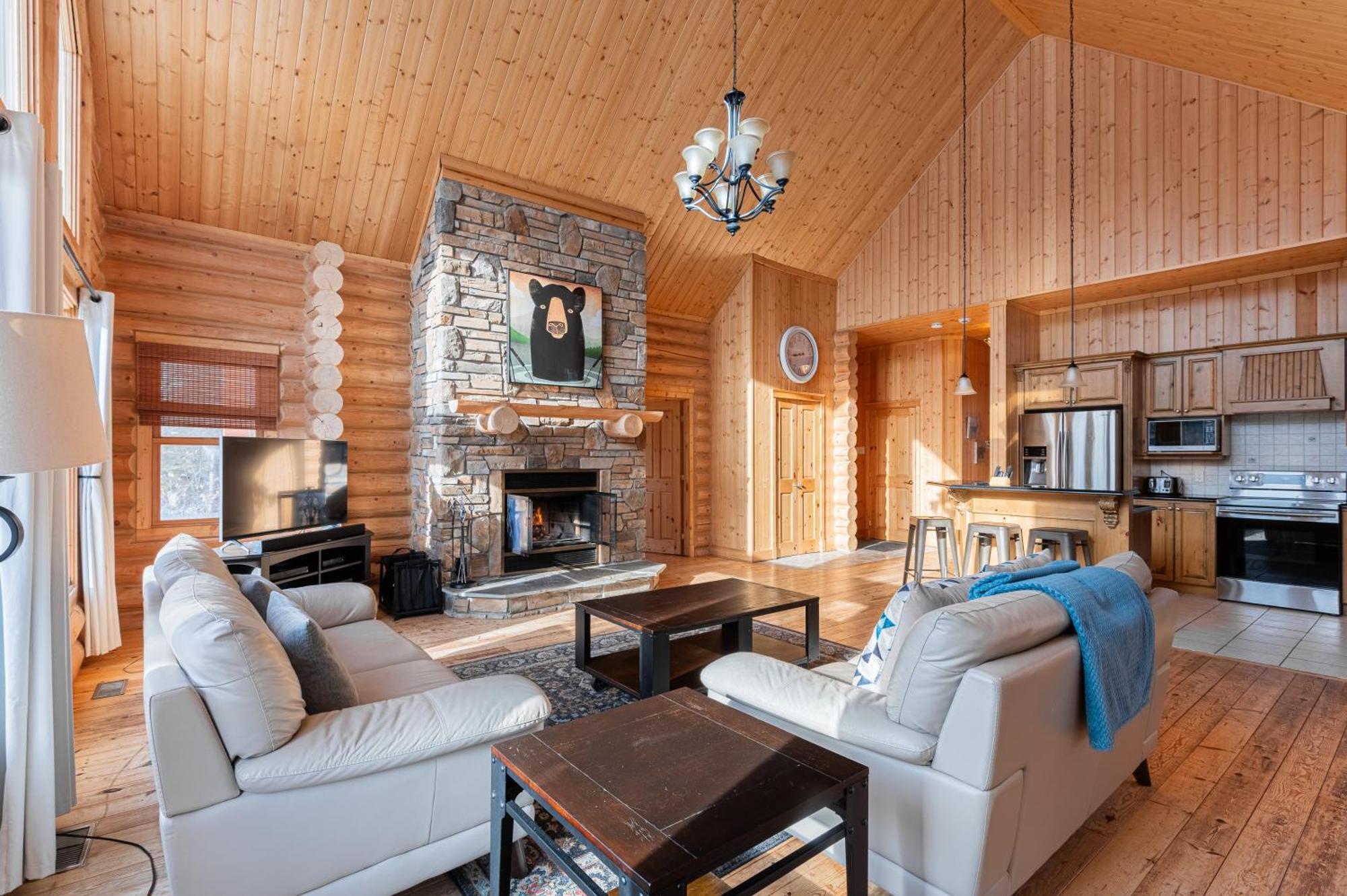 Fiddler Lake Resort Chalet 4 Cerf Mille-Isles Eksteriør billede
