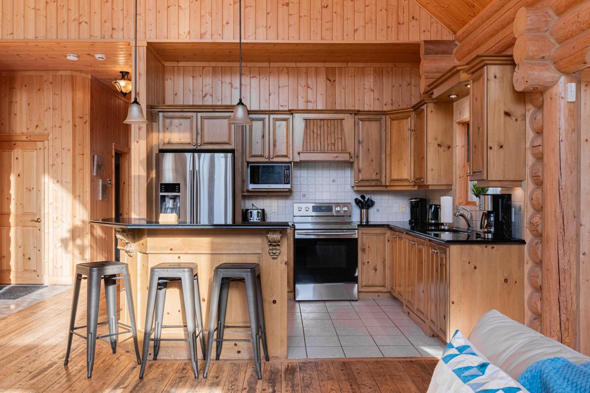 Fiddler Lake Resort Chalet 4 Cerf Mille-Isles Eksteriør billede