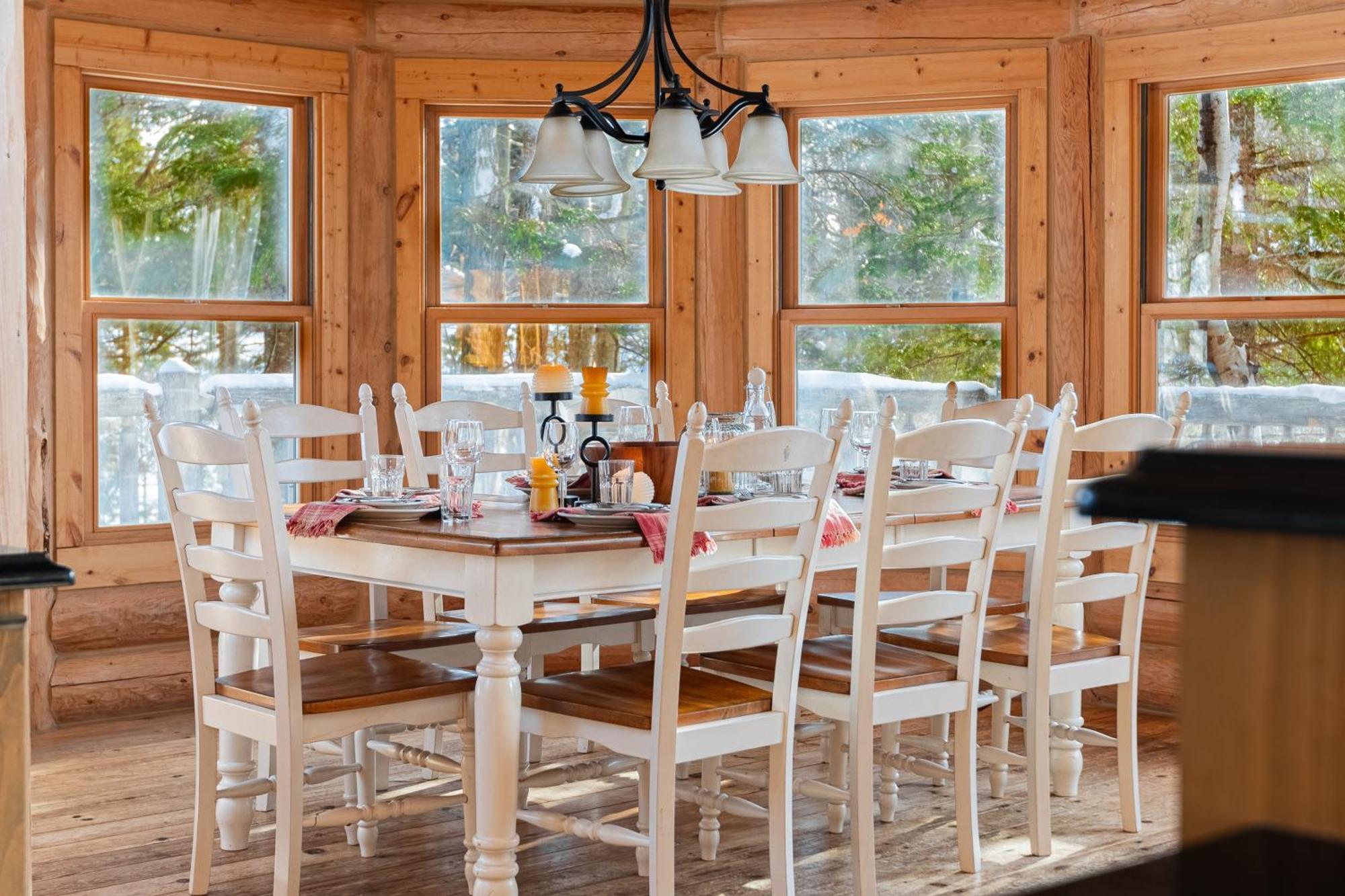 Fiddler Lake Resort Chalet 4 Cerf Mille-Isles Eksteriør billede