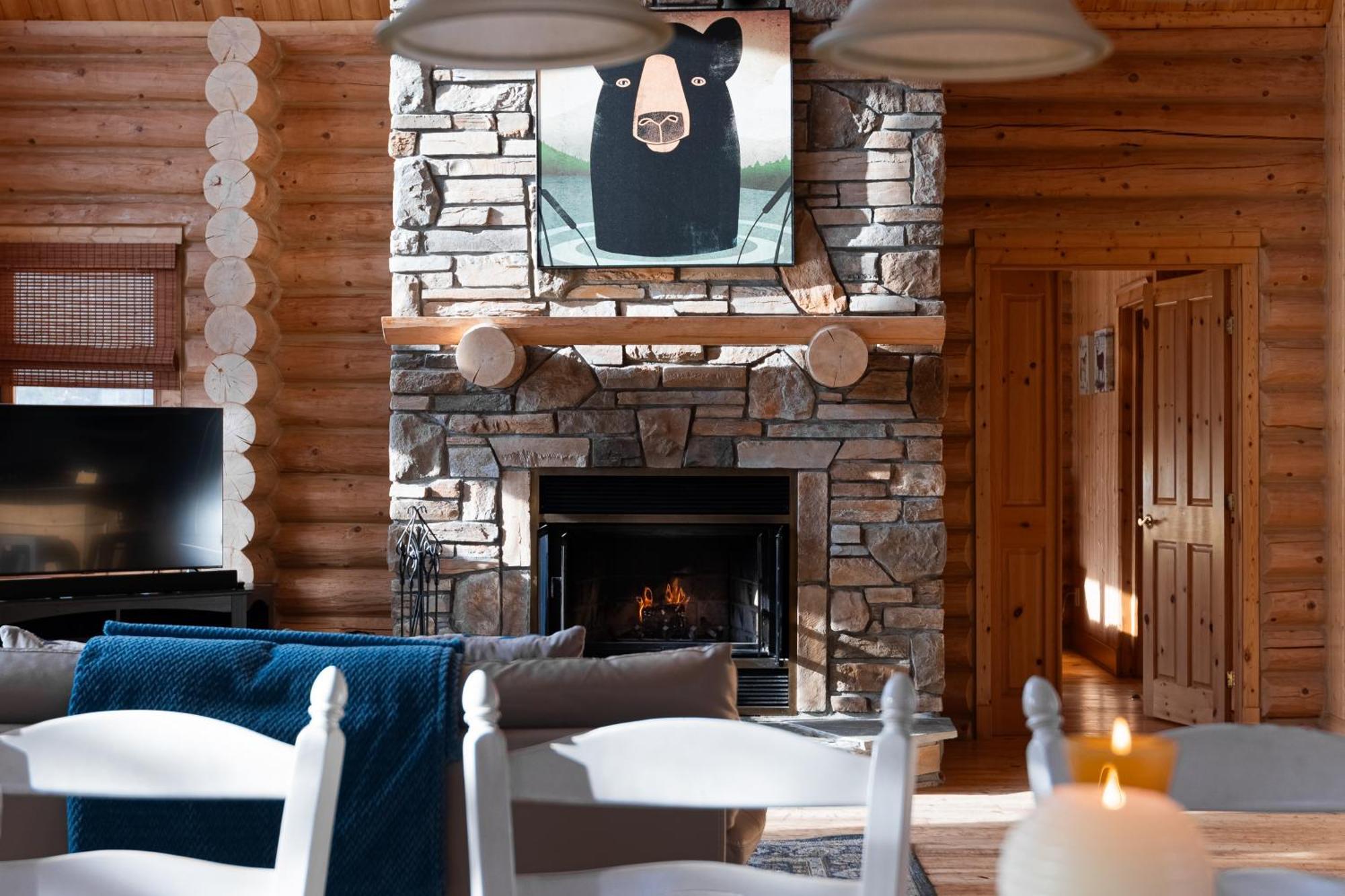 Fiddler Lake Resort Chalet 4 Cerf Mille-Isles Eksteriør billede