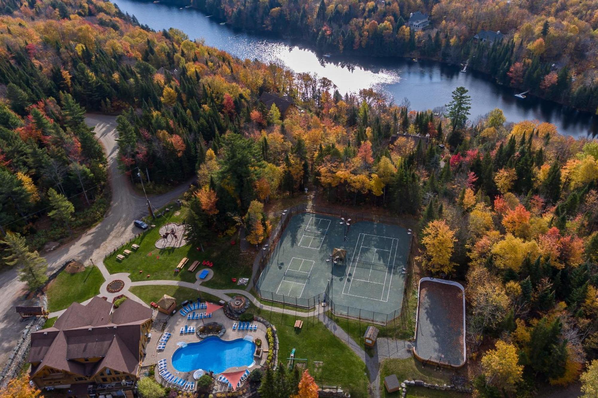 Fiddler Lake Resort Chalet 4 Cerf Mille-Isles Eksteriør billede